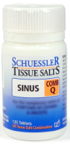 Schuessler Tissue Salts Combination Q Sinus 125 Tablets