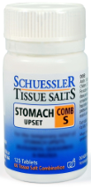 Schuessler Tissue Salts Combination S Stomach Upsets 125 Tablets