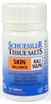 Schuessler Tissue Salts KALI Sulph Skin Balance 125 Tablets