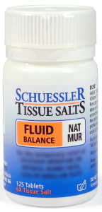 Schuessler Tissue Salts NAT Mur Fluid Balance 125 Tablets