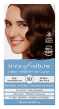 Tints Of Nature Permanent Hair Colour Light Golden Brown 5D 130mL