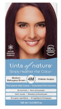 Tints Of Nature Permanent Hair Colour Medium Mahogany Brown 4M 130mL