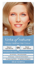 Tints Of Nature Permanent Hair Colour Natural Light Blonde 8N 130mL