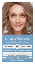 Tints Of Nature Permanent Hair Colour Ash Blonde 8C 130mL