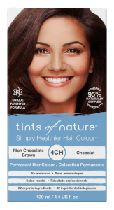 Tints Of Nature Permanent Hair Colour Rich Chocolate Brown 4CH 130mL