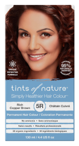 Tints Of Nature Permanent Hair Colour Rich Copper Brown 5R 130mL