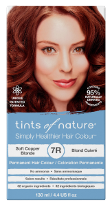 Tints Of Nature Permanent Hair Colour Soft Copper Blonde 7R 130mL
