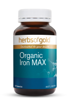 Herbs of Gold Organic Iron MAX 30 Capsules