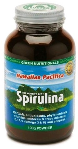 MicrOrganics Green Nutritionals Hawaiian Pacifica Spirulina 100g