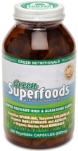 MicrOrganics Green Nutritionals Green Superfoods 250 Vege Capsules