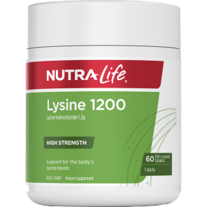 Nutra-Life Lysine 1200 60 Tablets