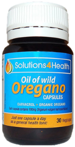 Solutions 4 Health Oil of Wild Oregano 30 Vege Capsules