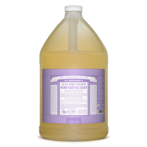 Dr. Bronner's 18-in-1 Hemp Pure-Castile Liquid Soap Lavender 3.8L