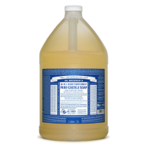 Dr. Bronner's 18-in-1 Hemp Pure-Castile Liquid Soap Peppermint 3.8L