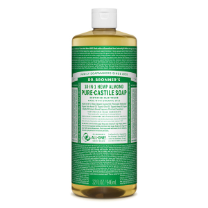 Dr. Bronner's 18-in-1 Hemp Pure-Castile Liquid Soap Almond 946mL