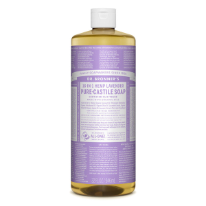Dr. Bronner's 18-in-1 Hemp Pure-Castile Liquid Soap Lavender 946mL