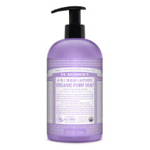 Dr. Bronner's 4-in-1 Organic Sugar Soap Pump Lavender 710mL