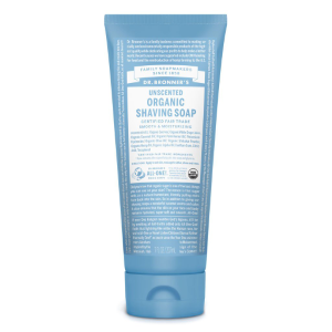 Dr. Bronner's Organic Shaving Soap Unscented 207mL