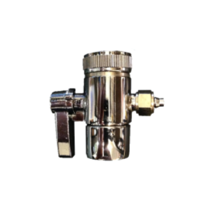 Countertop Diverter Valve Brass Side Lever 1/4" Compression Fitting