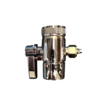 Countertop Diverter Valve Brass Side Lever 1/4" Compression Fitting