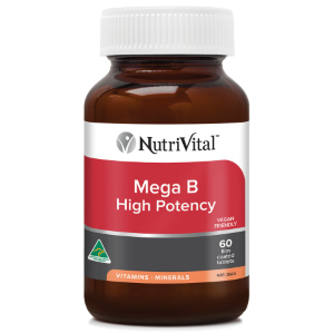 NutriVital Mega B High Potency 60 Tablets 