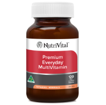 NutriVital Premium Everyday MultiVitamin 120 Tablets