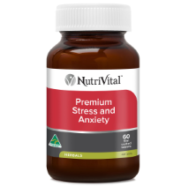 NutriVital Premium Stress and Anxiety 60 Tablets