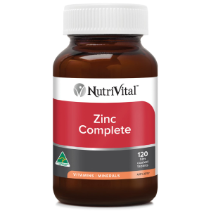NutriVital Zinc Complete 60 Tablets