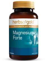 Herbs of Gold Magnesium Forte Organic 60 Tablets