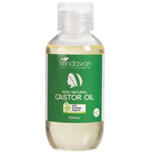 Vrindavan Certified Organic Castor Oil 100mL