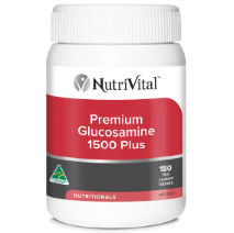 NutriVital Premium Glucosamine 1500 Plus 180 Tablets