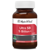 NutriVital Ultra SB 5 Billion+ 60 Capsules