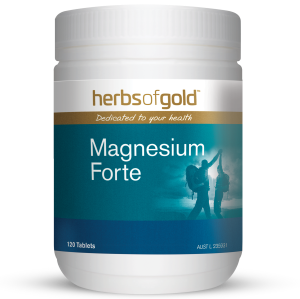 Herbs Of Gold Magnesium Forte Organic 120 Tablets