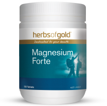 Herbs Of Gold Magnesium Forte Organic 120 Tablets