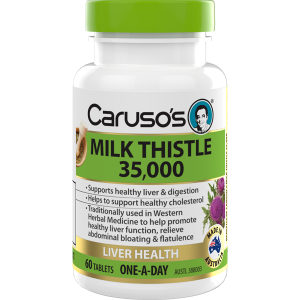 Caruso's Milk Thistle 35,000 60 Tablets