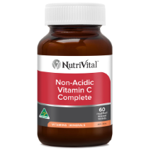 Nutrivital Non-Acidic Vitamin C Complete 60 Tablets