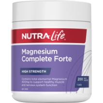 Nutra-Life Magnesium Complete Forte 200 Capsules