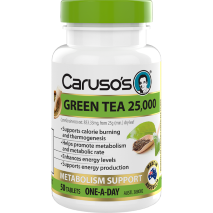Caruso's Green Tea 25,000 50 Tablets