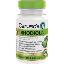 Caruso's Rhodiola 50 Tablets