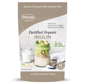 Morlife Inulin Powder Certified Organic 1kg