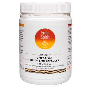 Emu Spirit Omega 369 Oil Of Emu 500 Capsules