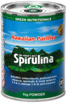 MicrOrganics Green Nutritionals Hawaiian Pacifica Spirulina 1kg
