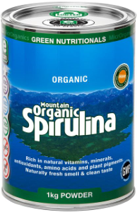 MicrOrganics Green Nutritionals Mountain Organic Spirulina 1kg