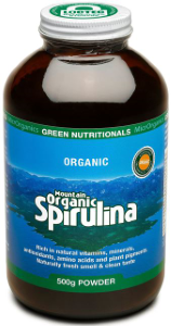 MicrOrganics Green Nutritionals Mountain Organic Spirulina 500g