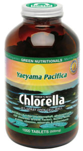 MicrOrganics Green Nutritionals Yaeyama Pacifica Chlorella 1000 Tablets