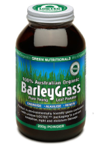 Microrganics Green Nutritionals 100% Australian Organic Barleygrass 200g