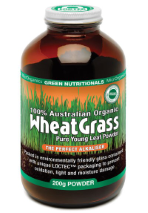 Microrganics Green Nutritionals 100% Australian Organic Wheatgrass 200g