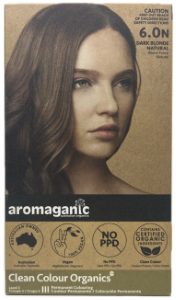 Aromaganic Organic Based Hair Colour 6.0N Dark Blonde - Natural