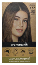 Aromaganic Organic Based Hair Colour 5.30 Golden Brown Chestnut
