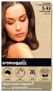 Aromaganic Organic Based Hair Colour 5.43 Copper Blonde